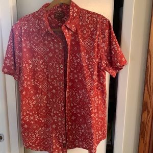 Short sleeve mens shirt
